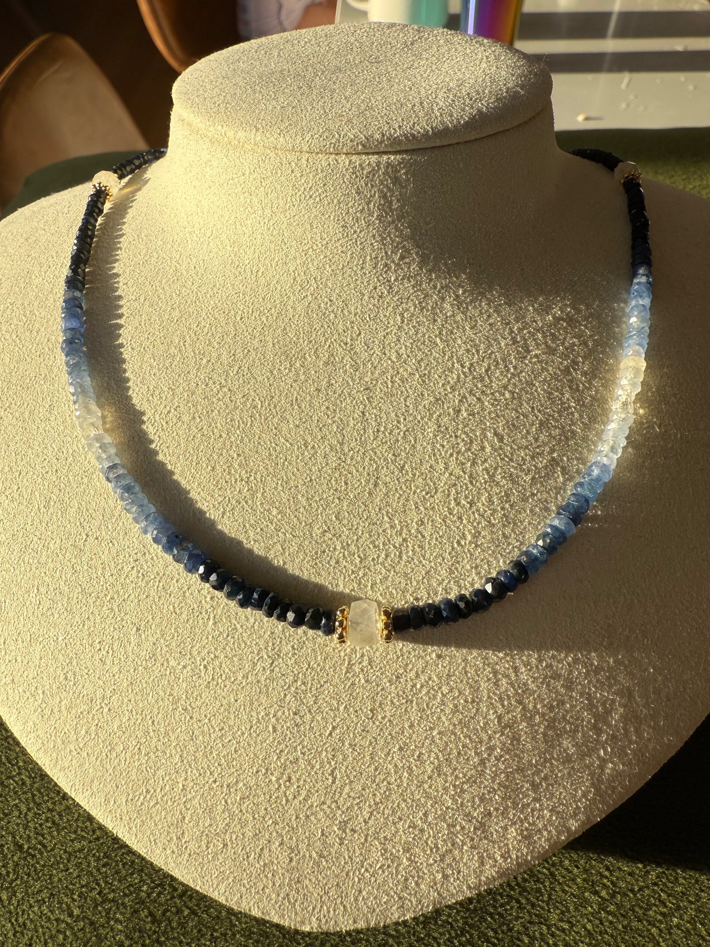 Moonlight - Sapphire and Moonstone