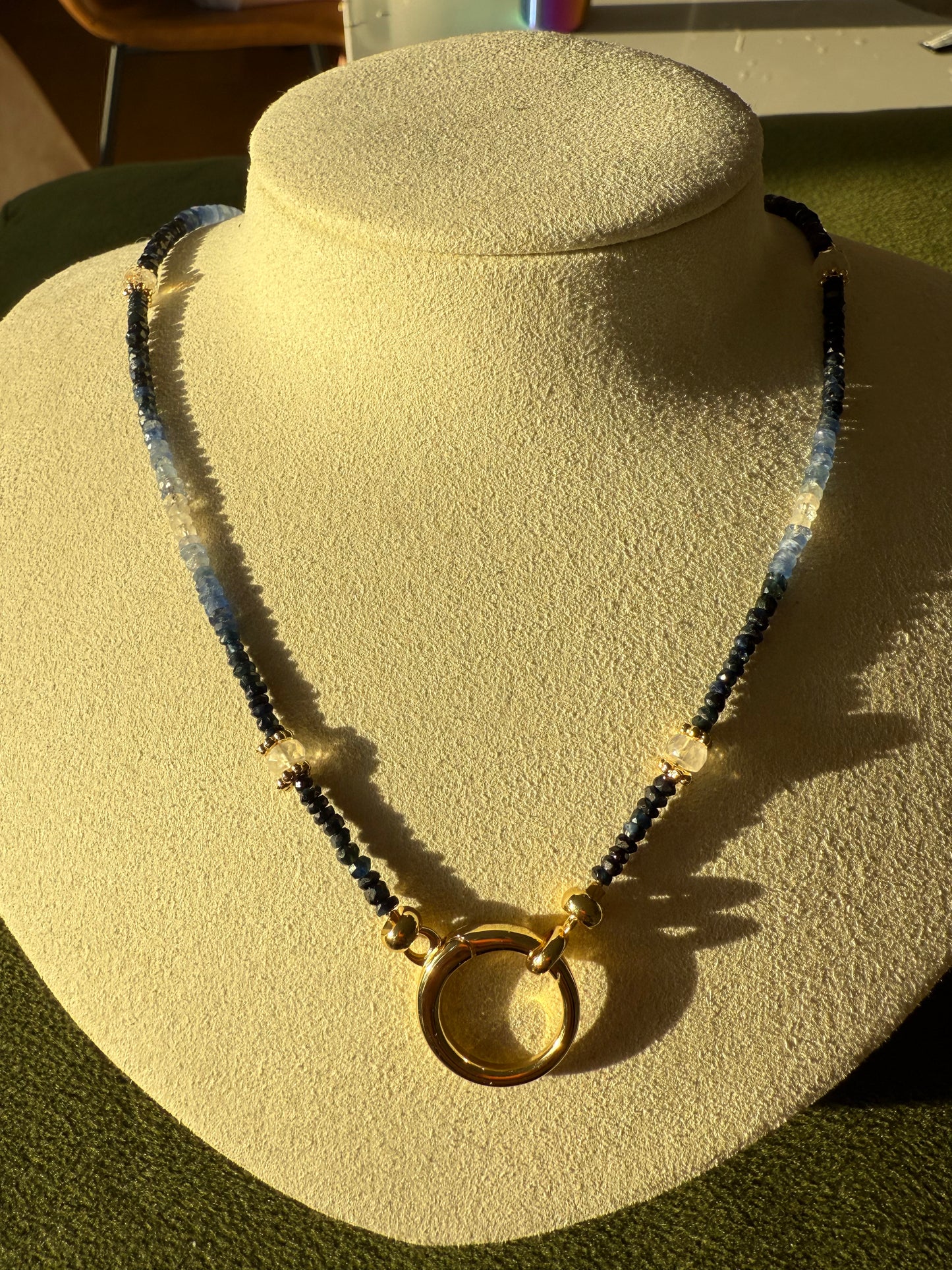 Moonlight - Sapphire and Moonstone