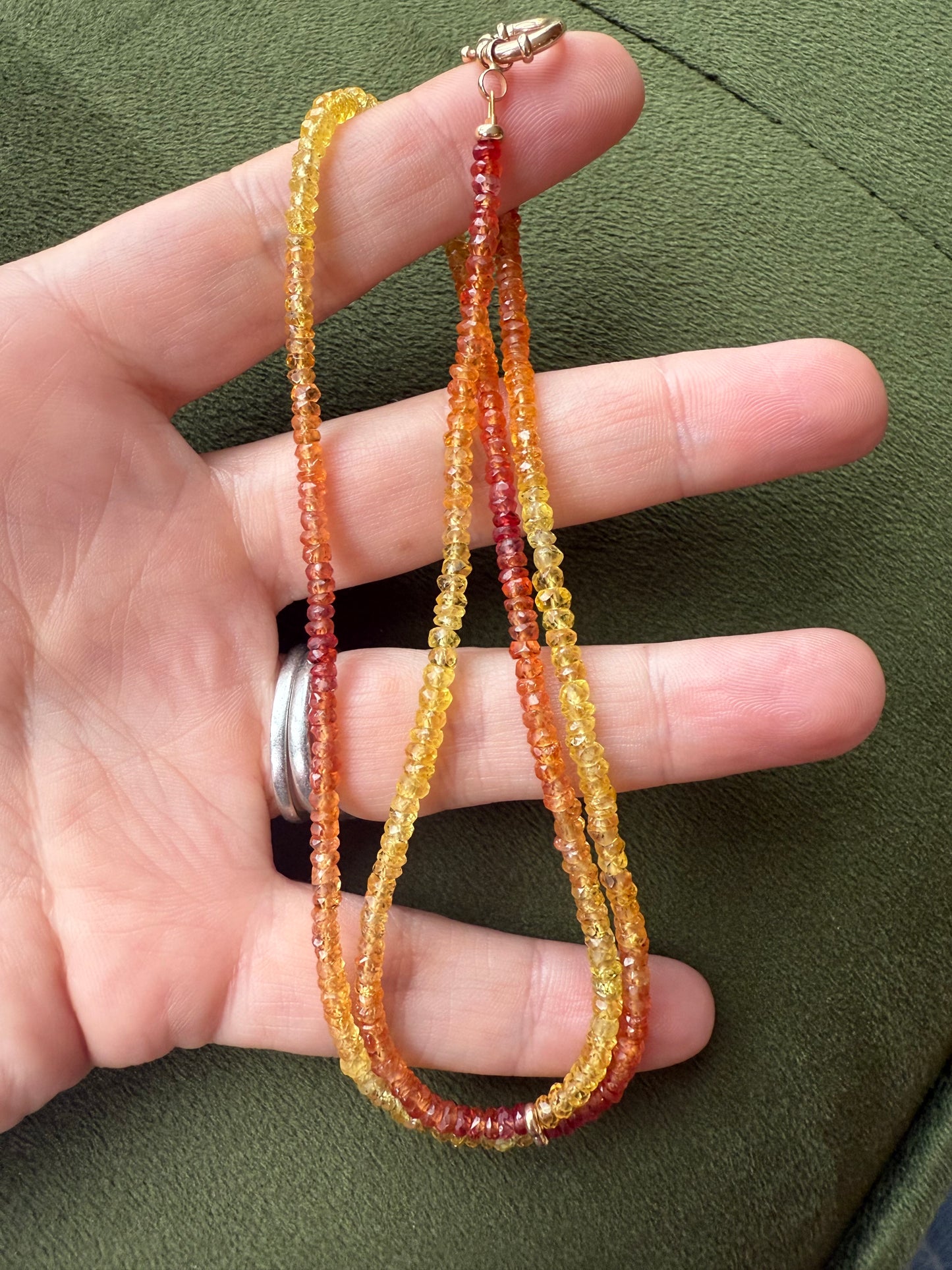 Fyre - Sapphire Necklace