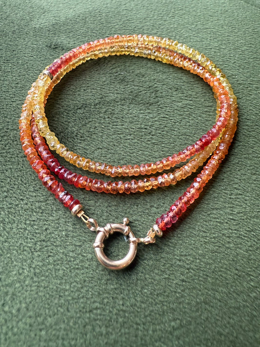 Fyre - Sapphire Necklace